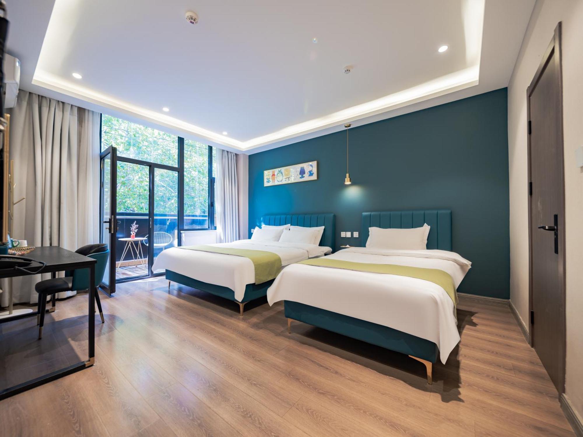Wutong Ins Designer Hotel Xi'an  Exteriör bild