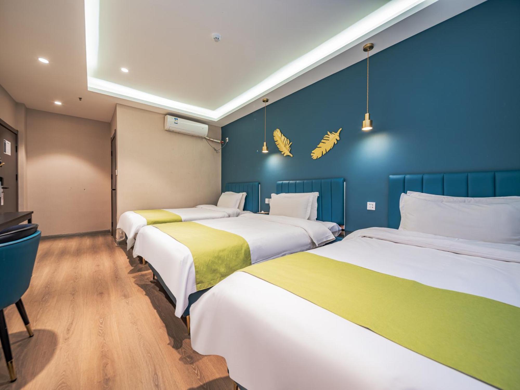 Wutong Ins Designer Hotel Xi'an  Exteriör bild