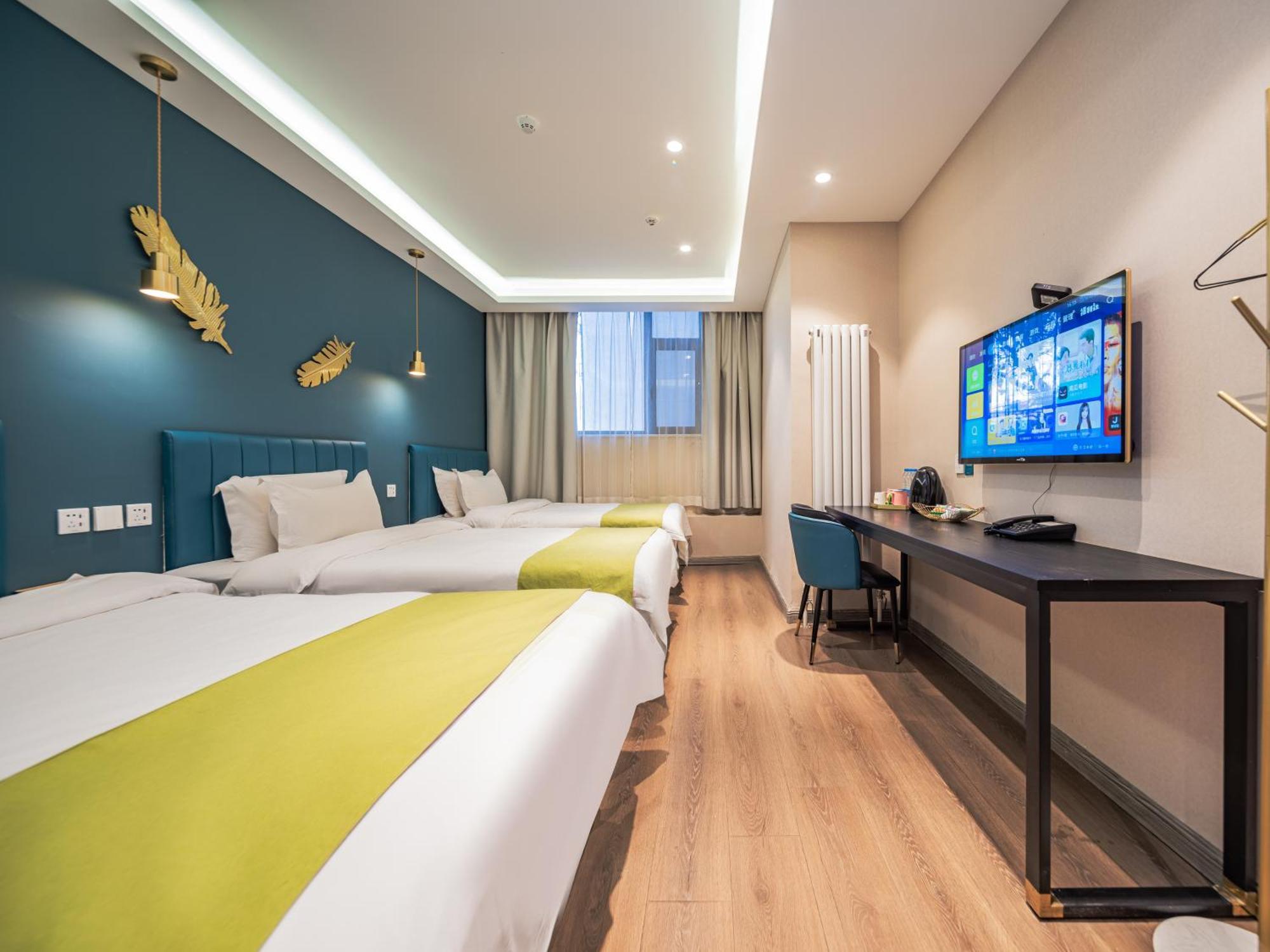 Wutong Ins Designer Hotel Xi'an  Exteriör bild
