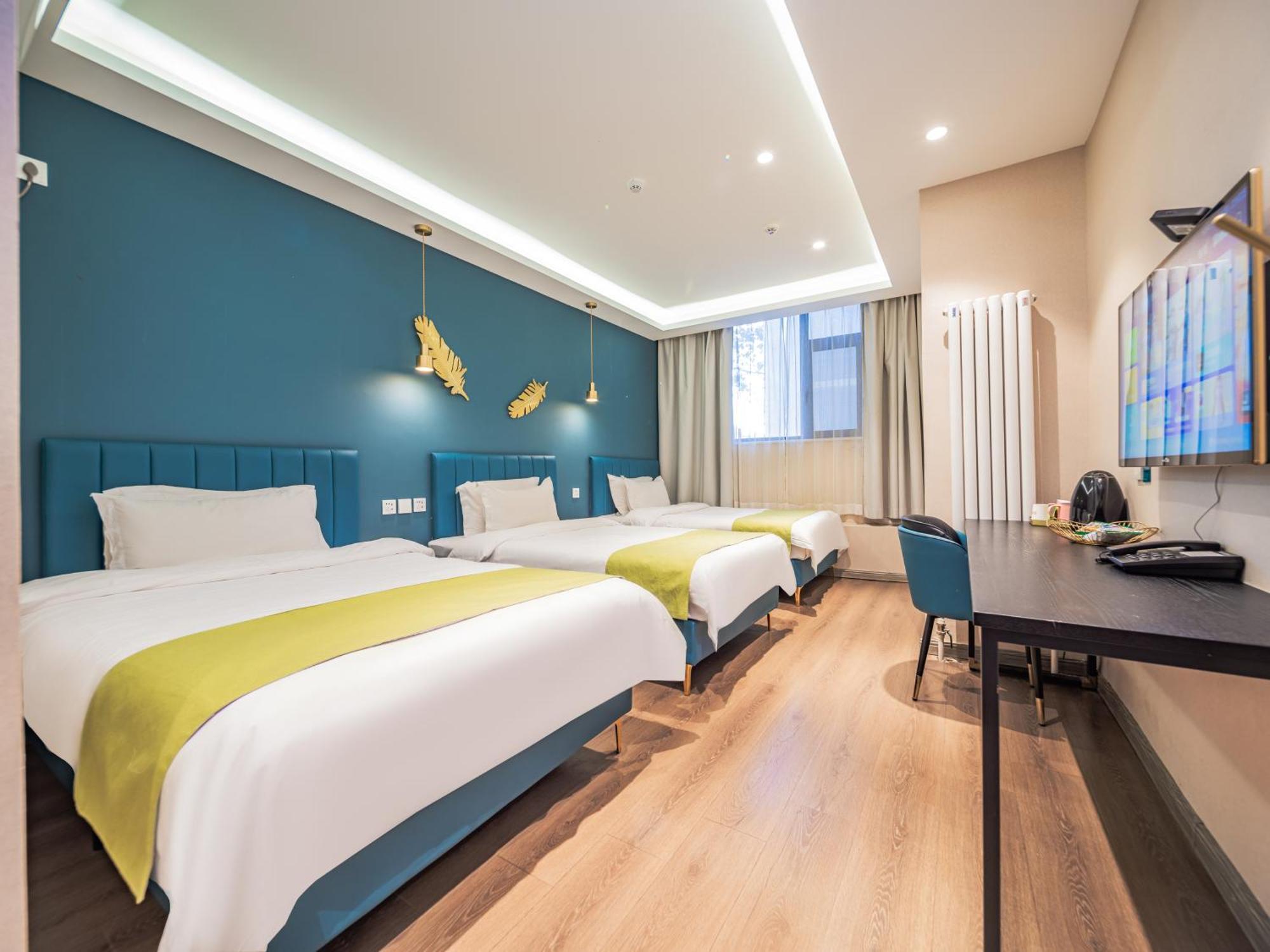 Wutong Ins Designer Hotel Xi'an  Exteriör bild