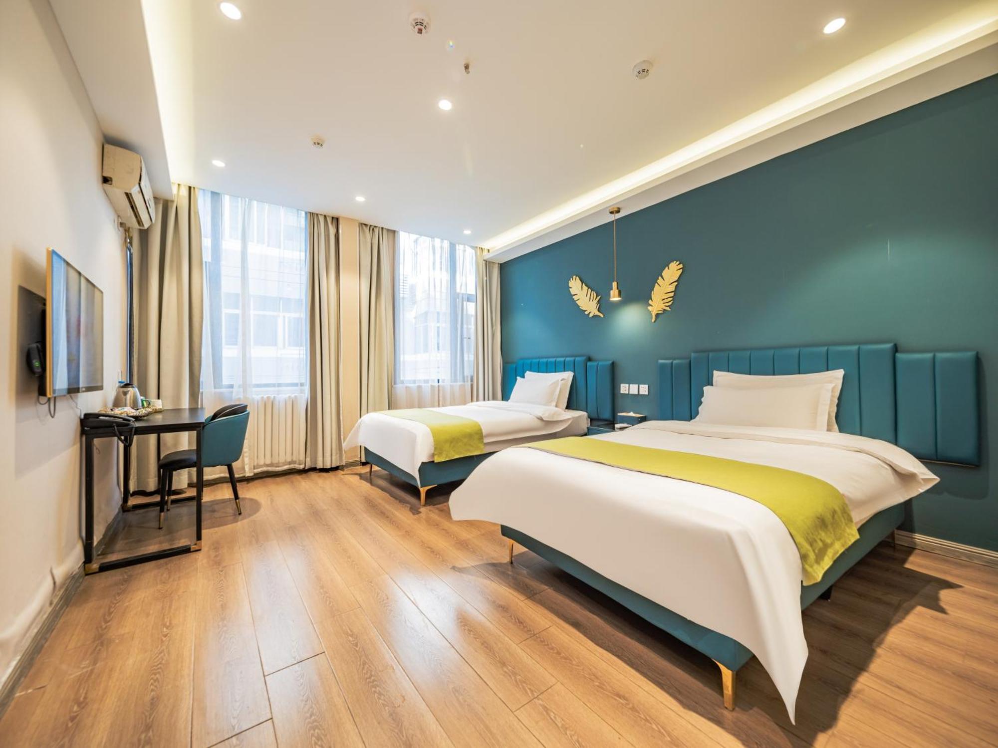 Wutong Ins Designer Hotel Xi'an  Exteriör bild